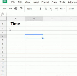 Four Digits to Time in Google Sheets with Google Apps Script