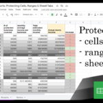 23 Google Sheets Shorts - Protect Cells Ranges Sheet Tabs