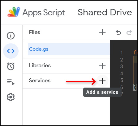 Google Apps Script get Drive Advanced API