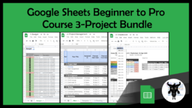 Google Sheets Beginner to Pro | Complete Bundle