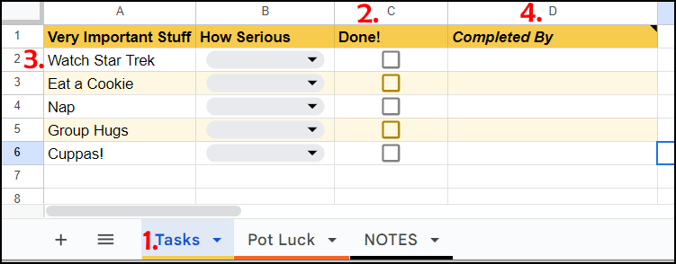 Example 1 of Auto Add Email on Checkbox Check in Google Sheets